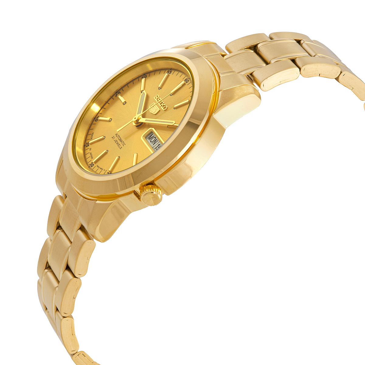 seiko 5 automatic champagne dial men's watch snke56j1 seiko 5 automatic champagne dial men's watch snke56j1