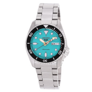 Витрина seiko 5 sports automatic green dial men's watch srpk33k1