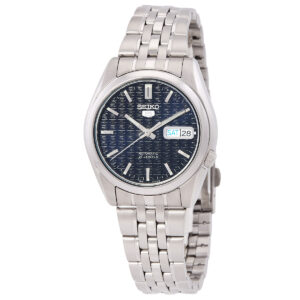 Витрина seiko 5 automatic midnight logo dial men's watch snk357