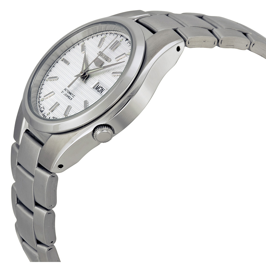 seiko 5 automatic silver dial stainless steel men's watch snk601 seiko 5 automatic silver dial stainless steel men's watch snk601