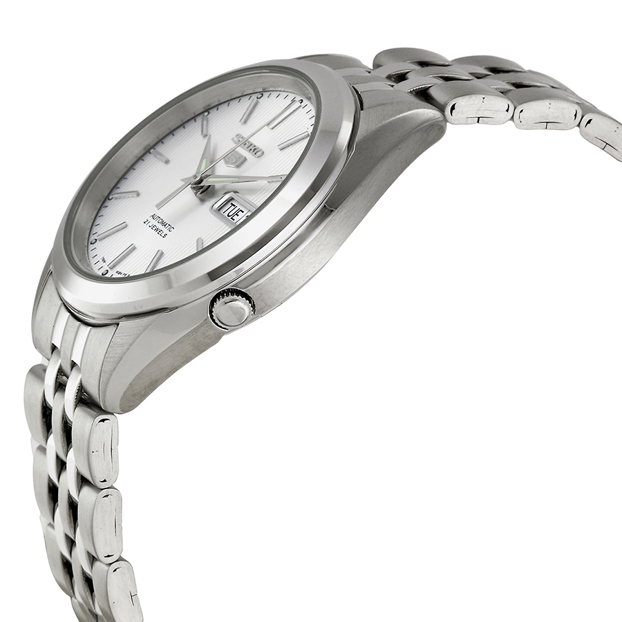seiko 5 automatic silver dial men's watch snkl15 seiko 5 automatic silver dial men's watch snkl15
