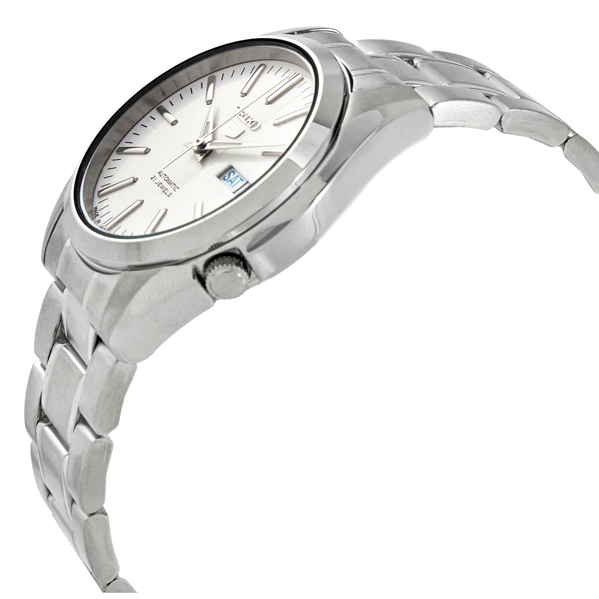 seiko 5 automatic white dial men's watch snkl41j1 seiko 5 automatic white dial men's watch snkl41j1