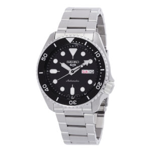 Витрина seiko 5 sports automatic black dial men's watch srpd55k1