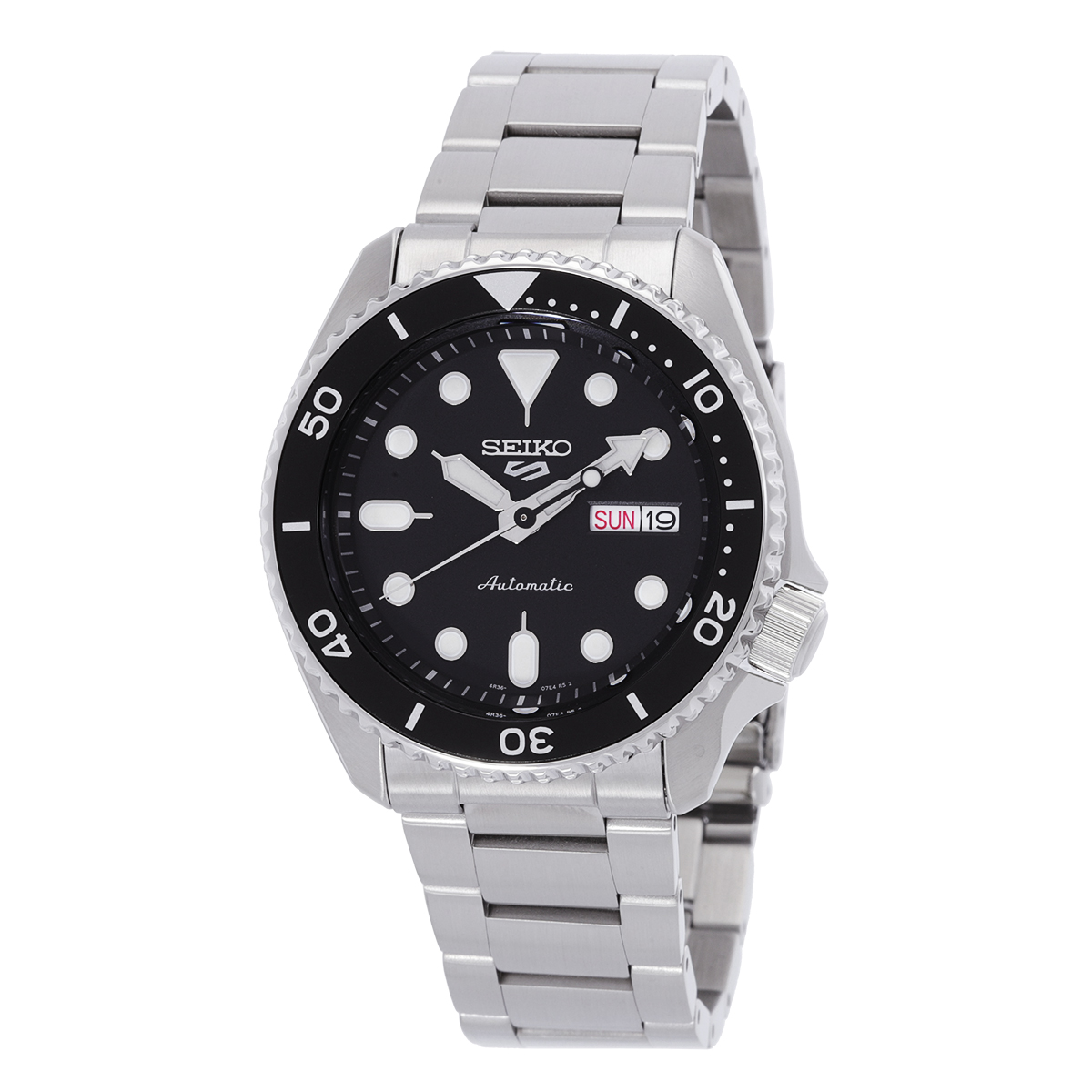 seiko 5 sports automatic black dial men's watch srpd55k1 seiko 5 sports automatic black dial men's watch srpd55k1