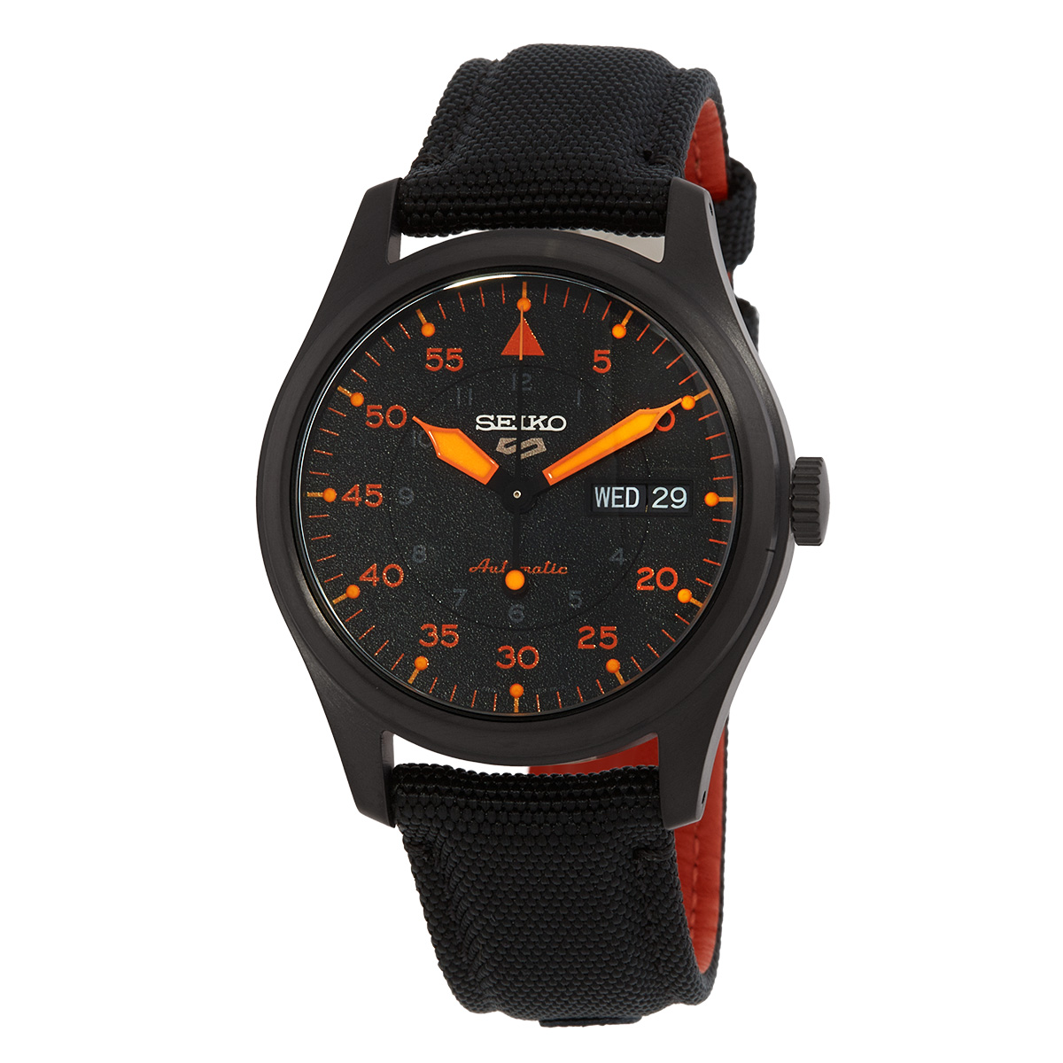 seiko 5 sports automatic black dial men's watch srph33k1 seiko 5 sports automatic black dial men's watch srph33k1