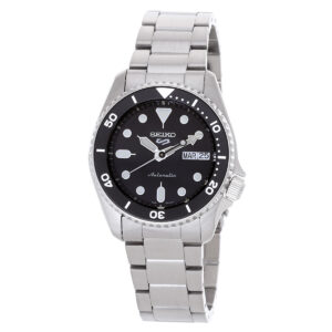 Витрина seiko 5 sports automatic black dial men's watch srpk29k1