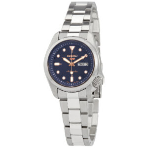 Витрина seiko 5 sports automatic blue dial ladies watch sre003k1