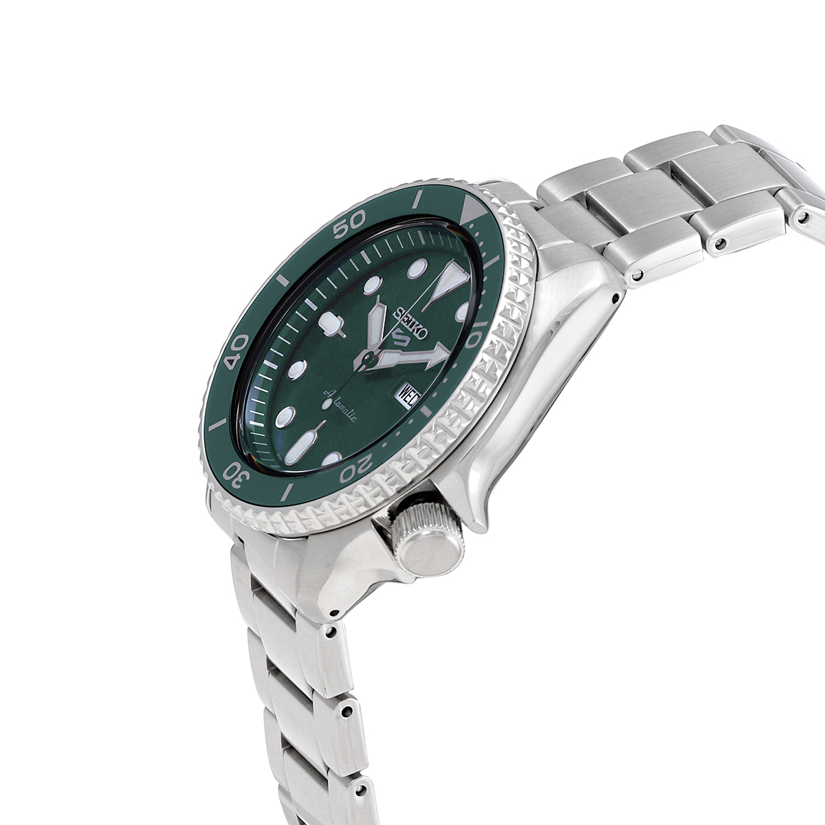 seiko 5 sports automatic green dial men's watch srpd61k1 seiko 5 sports automatic green dial men's watch srpd61k1