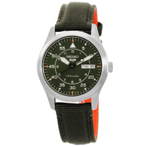 Витрина seiko 5 sports field automatic green dial men's watch srph29k1