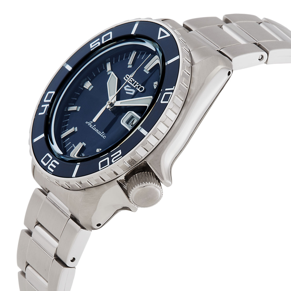 seiko 5 sports skx automatic blue dial men's watch srpk97k1 seiko 5 sports skx automatic blue dial men's watch srpk97k1