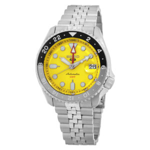 Home seiko 5 sports skx gmt automatic men's watch ssk017