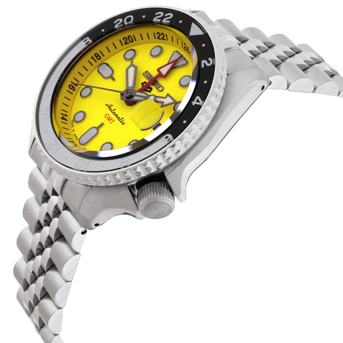 seiko 5 sports skx gmt automatic men's watch ssk017 seiko 5 sports skx gmt automatic men's watch ssk017