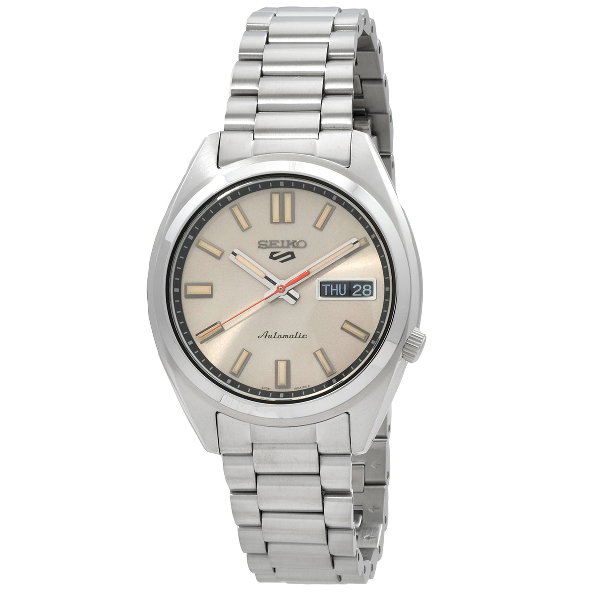 seiko 5 sports snxs automatic ivory dial men's watch srpk91k1 seiko 5 sports snxs automatic ivory dial men's watch srpk91k1