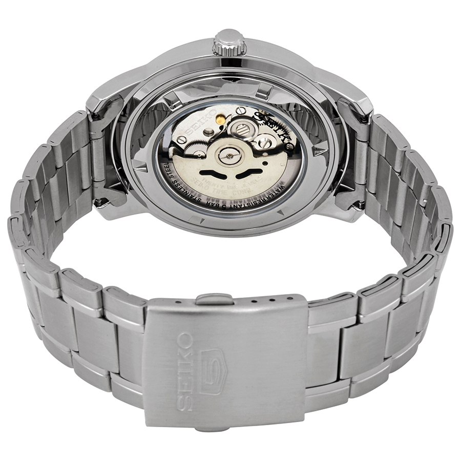 seiko 5 automatic white dial men's watch snkm83k1 seiko 5 automatic white dial men's watch snkm83k1