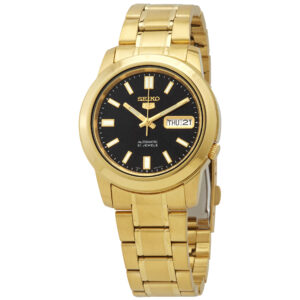 Витрина seiko automatic black dial men's watch snkk22k1