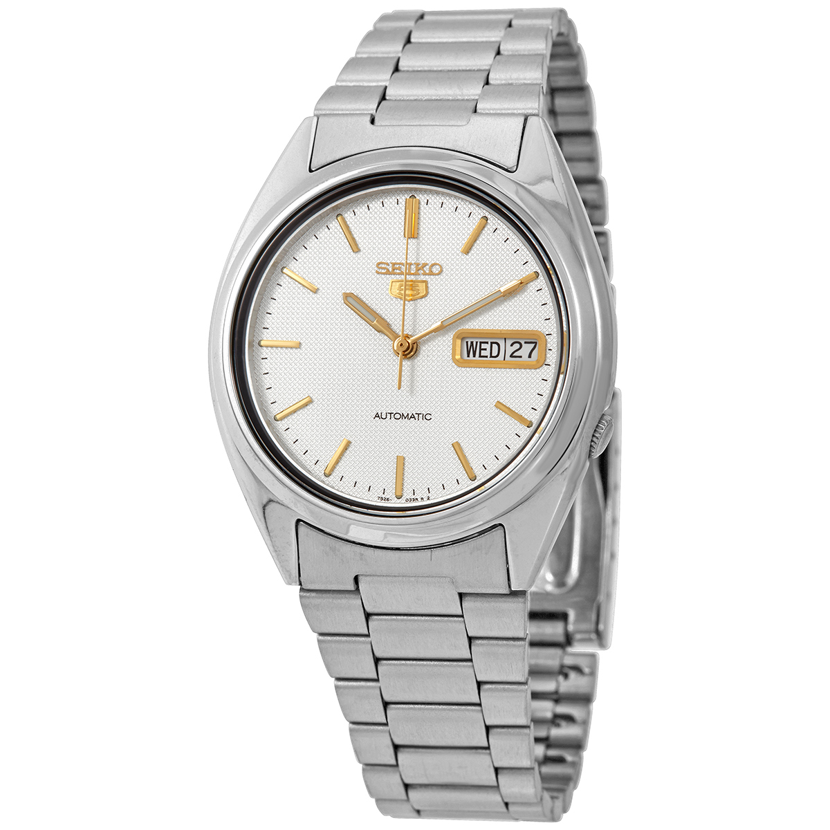 seiko automatic white dial men's watch snxg47k1 seiko automatic white dial men's watch snxg47k1