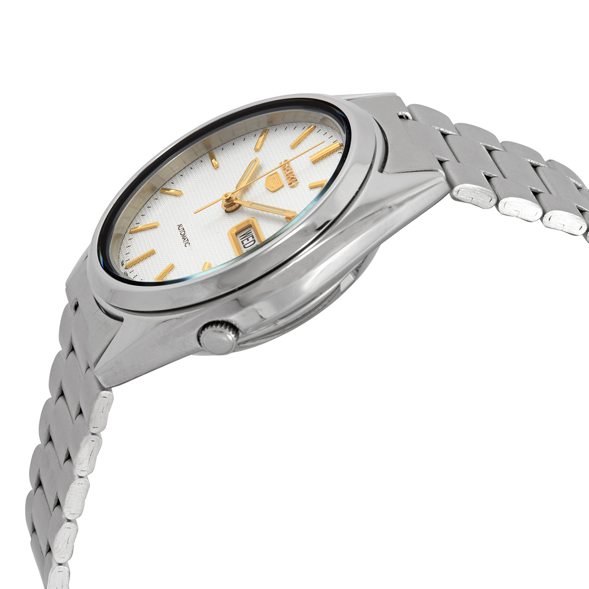seiko automatic white dial men's watch snxg47k1 seiko automatic white dial men's watch snxg47k1
