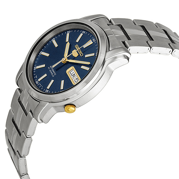 seiko blue dial stainless steel men's watch snkl79 seiko blue dial stainless steel men's watch snkl79