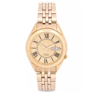 Витрина seiko classic automatic gold dial men's watch snkl38k1
