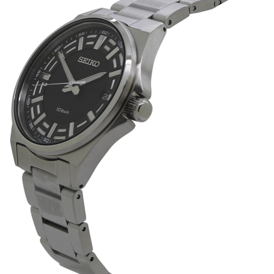 seiko classic quartz black dial men's watch sur505p1 seiko classic quartz black dial men's watch sur505p1