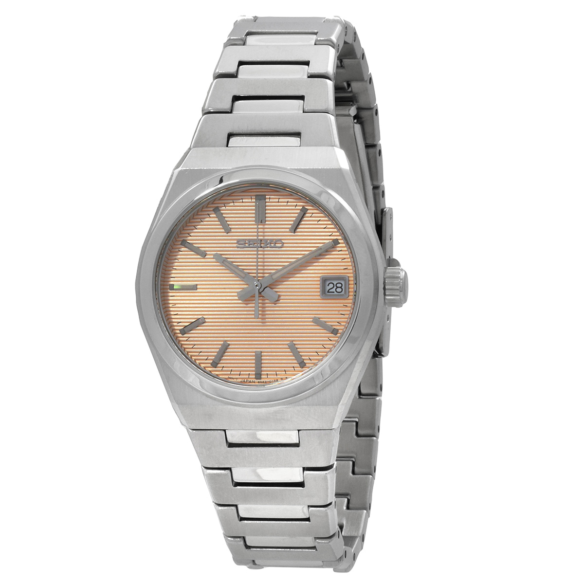 seiko classic quartz salmon dial ladies watch sur577p1 seiko classic quartz salmon dial ladies watch sur577p1