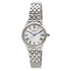 Витрина seiko classic quartz white dial ladies watch sur609p1
