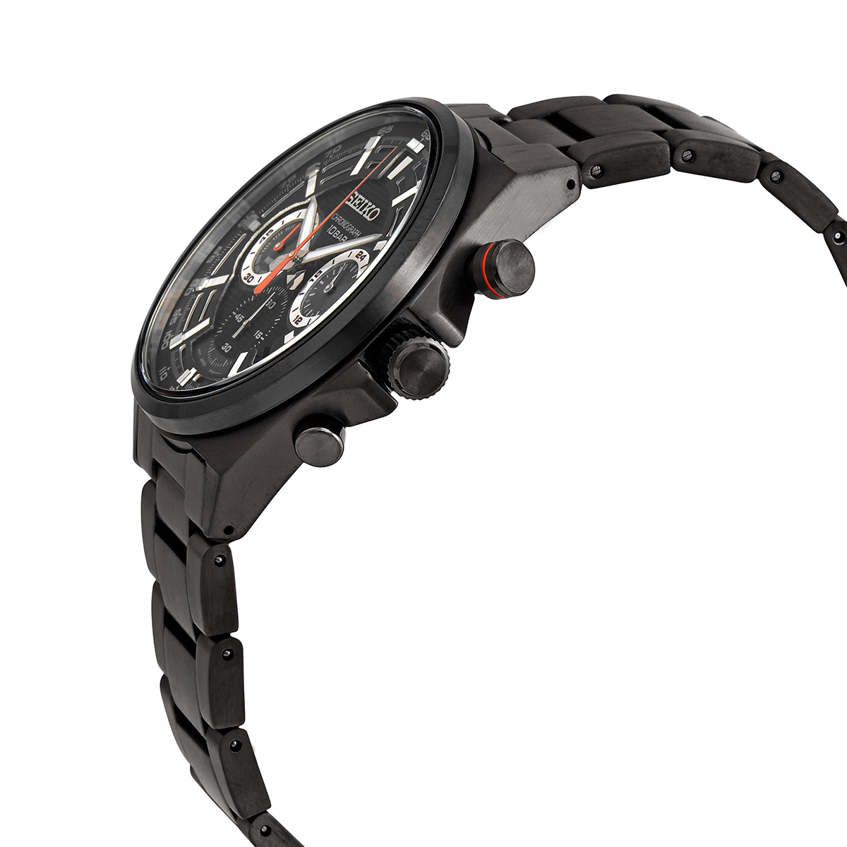 seiko essentials chronograph quartz black dial men's watch ssb399p1 seiko essentials chronograph quartz black dial men's watch ssb399p1