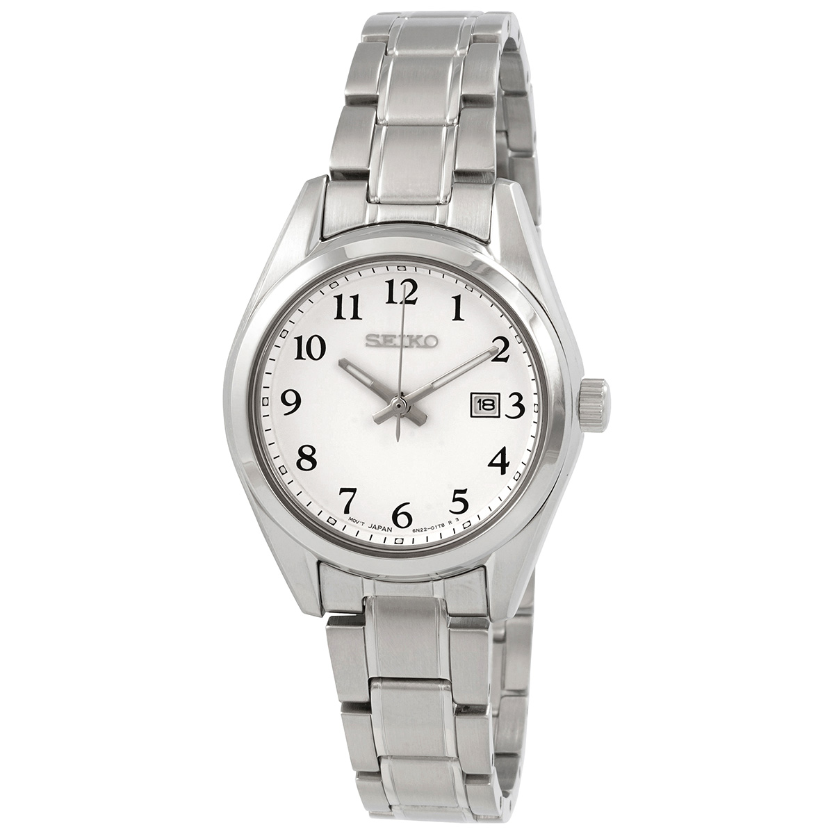 seiko core quartz white dial ladies watch sur465p1 seiko core quartz white dial ladies watch sur465p1