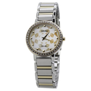 Витрина seiko crystal silver gold dial ladies watch sup454p1