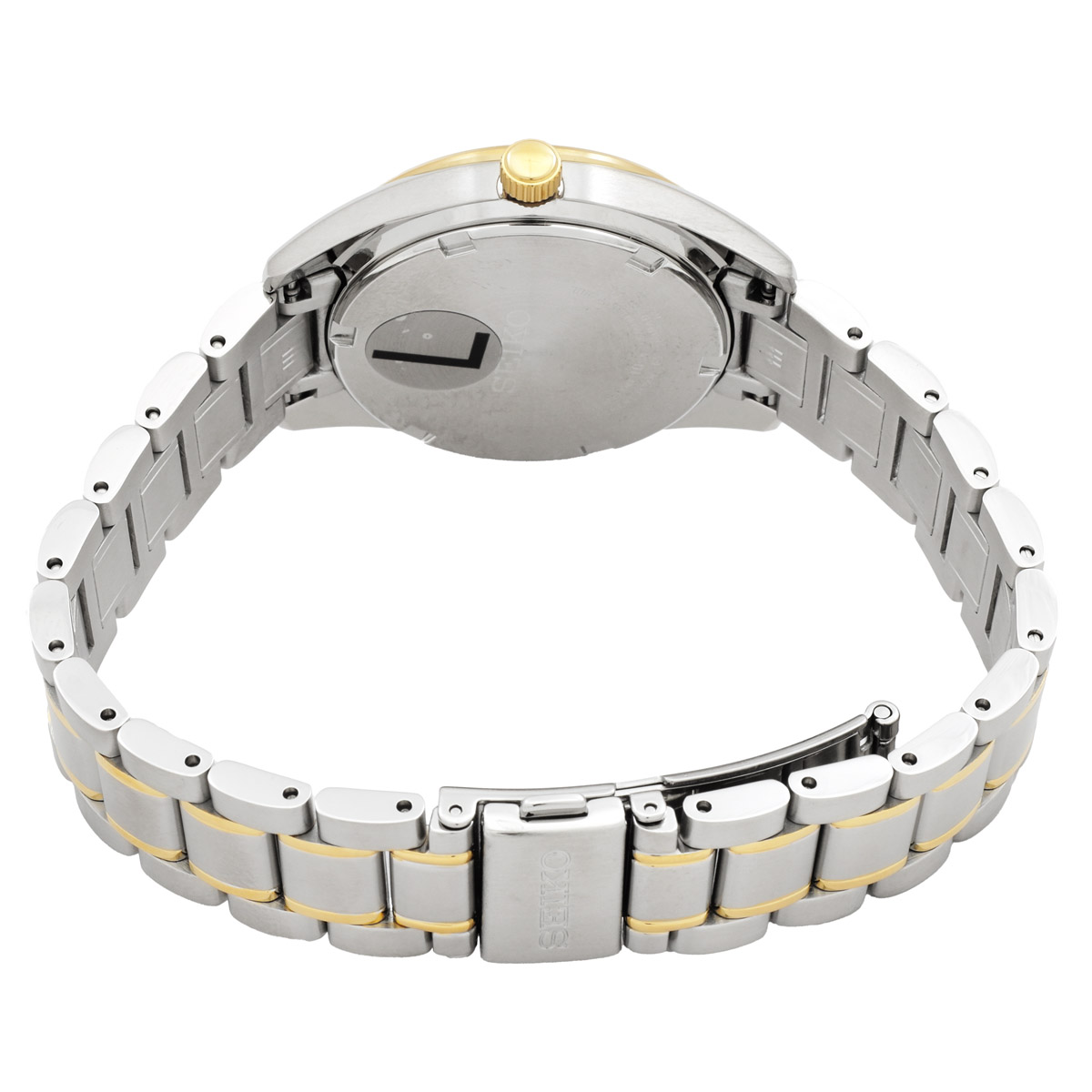 seiko diamonds quartz silver dial two tone ladies watch sur582p1 seiko diamonds quartz silver dial two tone ladies watch sur582p1