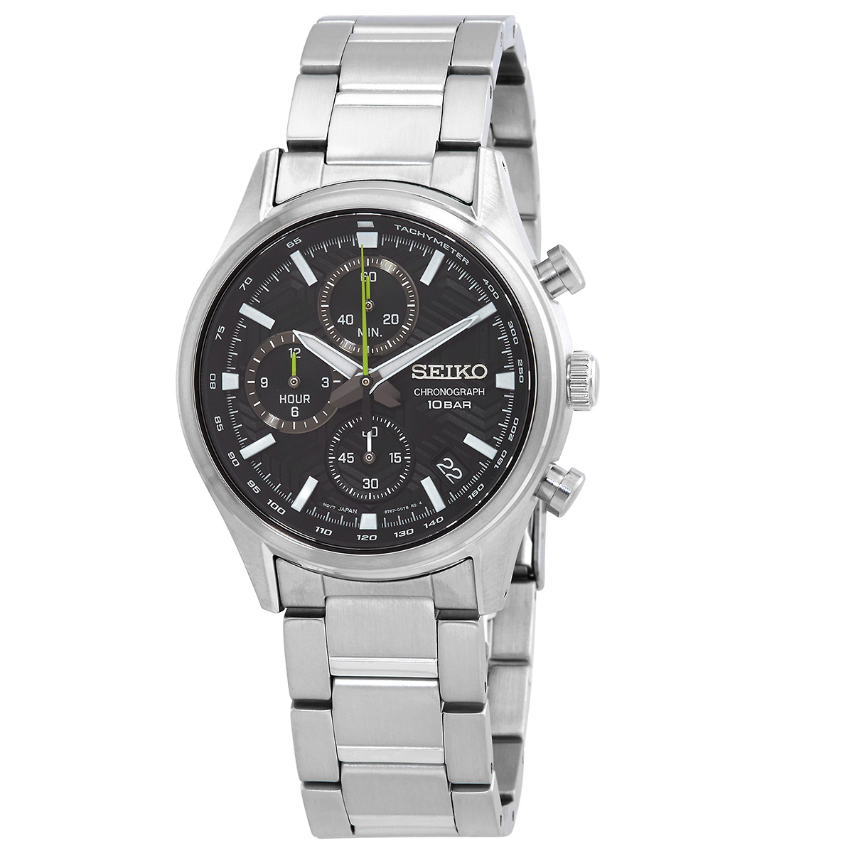seiko dress chronograph quartz black dial men's watch ssb419p1 seiko dress chronograph quartz black dial men's watch ssb419p1