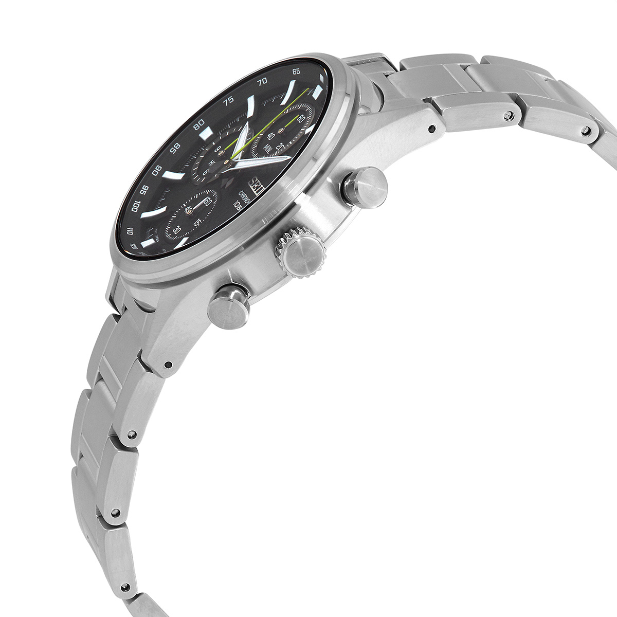 seiko dress chronograph quartz black dial men's watch ssb419p1 seiko dress chronograph quartz black dial men's watch ssb419p1