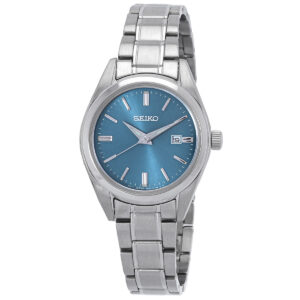 Витрина seiko essentials quartz blue dial ladies watch sur531