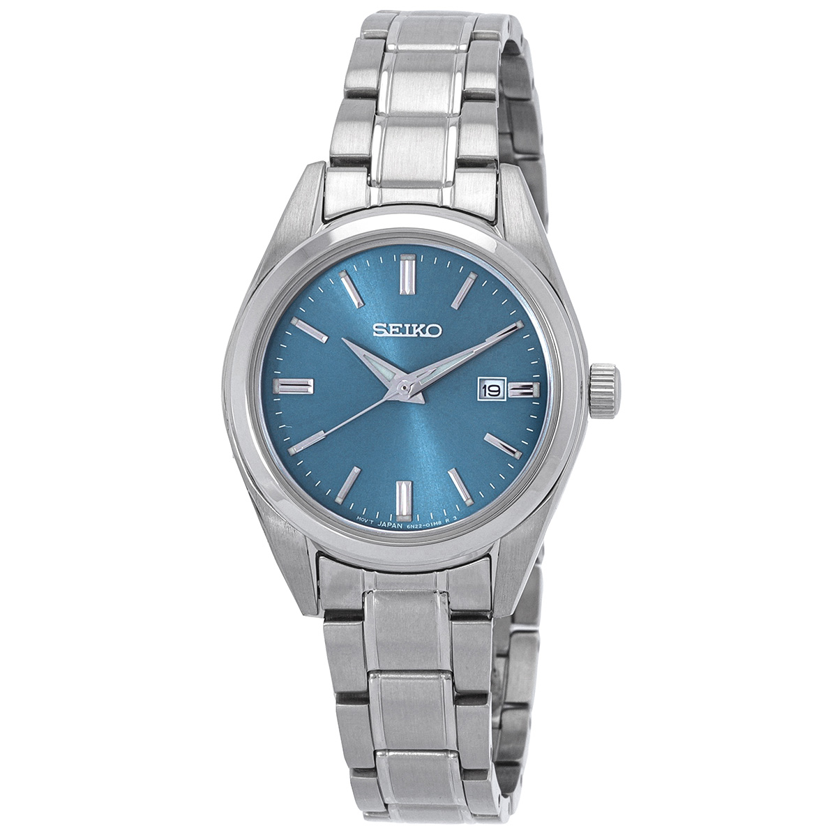 seiko essentials quartz blue dial ladies watch sur531 seiko essentials quartz blue dial ladies watch sur531