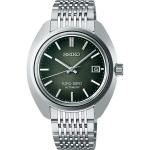 Витрина seiko king seiko automatic green dial men's watch sje113