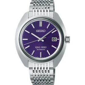 Витрина seiko king seiko automatic purple dial men's watch sje111