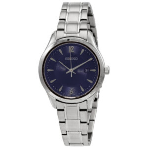Витрина seiko noble quartz blue dial ladies watch sur425