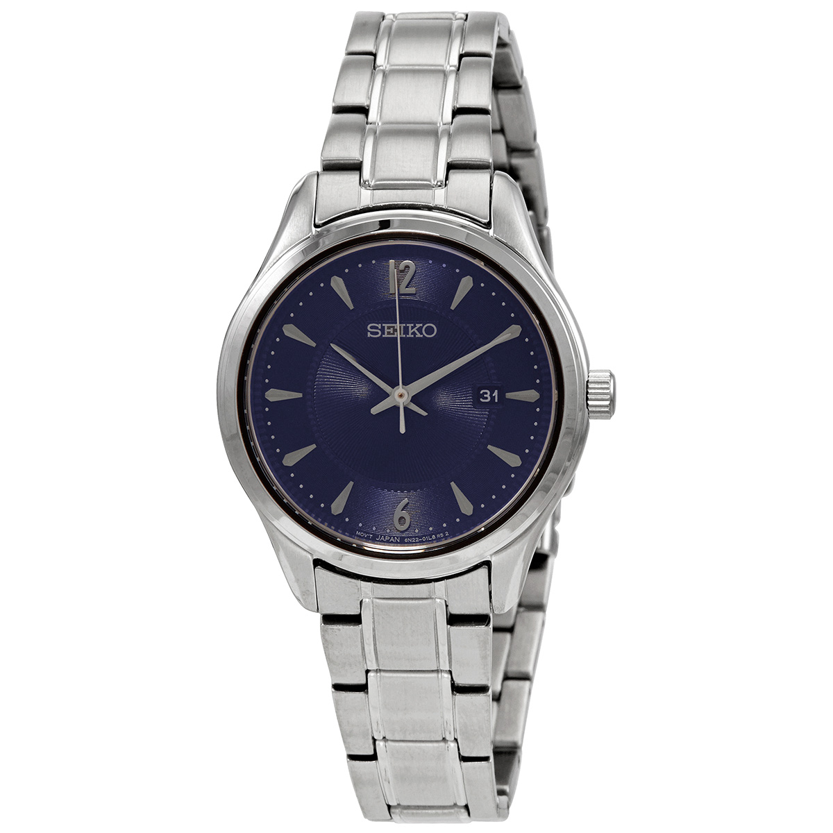 seiko noble quartz blue dial ladies watch sur425 seiko noble quartz blue dial ladies watch sur425