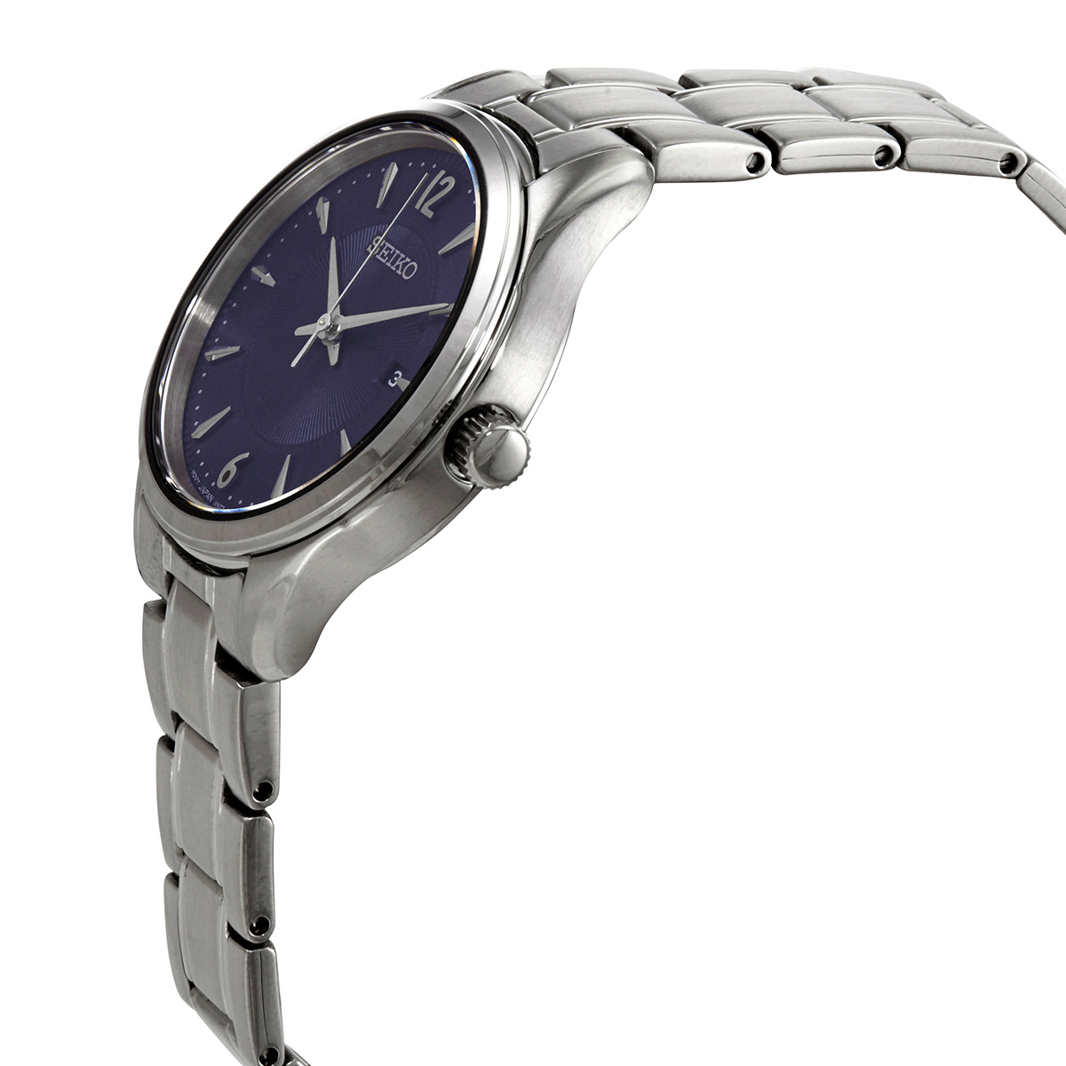 seiko noble quartz blue dial ladies watch sur425 seiko noble quartz blue dial ladies watch sur425