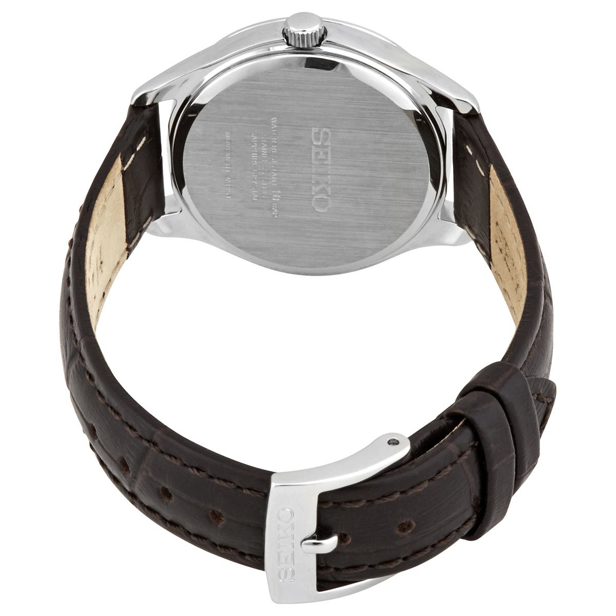 seiko essentials noble quartz silver dial ladies watch sur427 seiko essentials noble quartz silver dial ladies watch sur427
