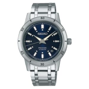 Home seiko presage automatic blue dial men's watch srpl07j1