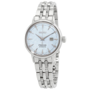 Витрина seiko presage automatic diamond blue dial ladies watch sre007j1