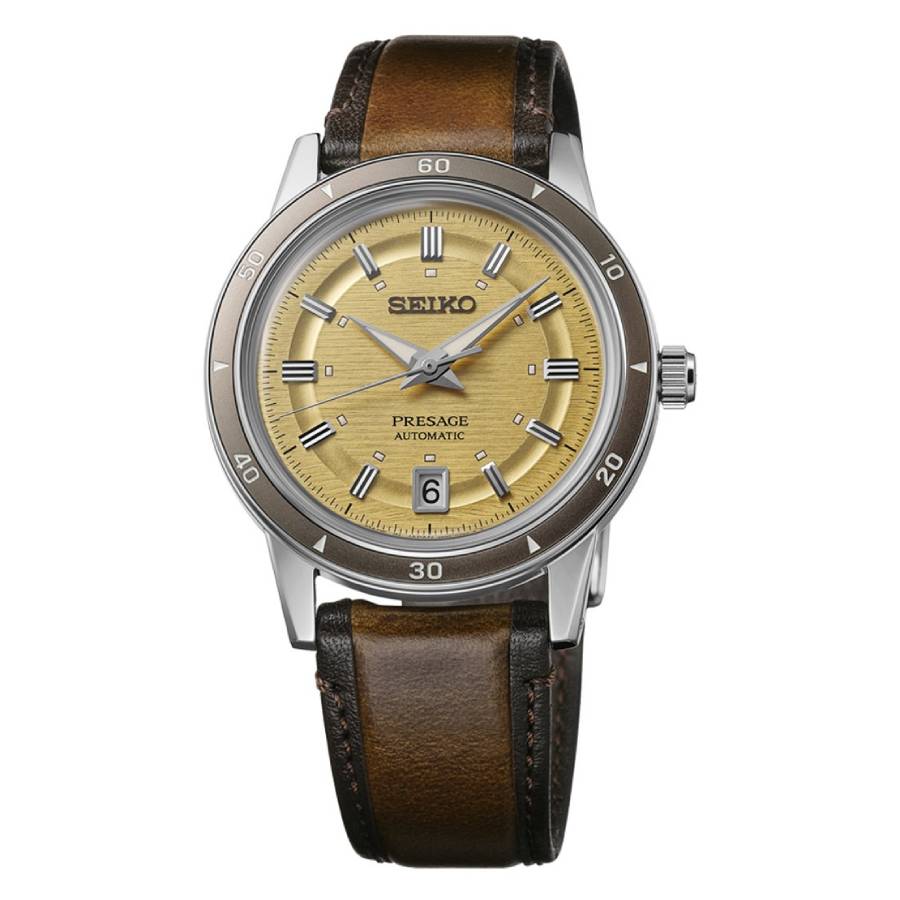 seiko presage automatic gold dial men's watch srpl75j1 seiko presage automatic gold dial men's watch srpl75j1