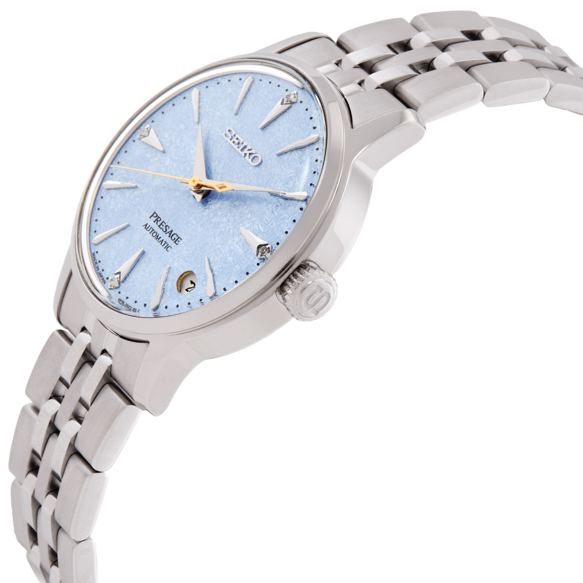 seiko presage automatic light blue dial watch srpl61j1 seiko presage automatic light blue dial watch srpl61j1