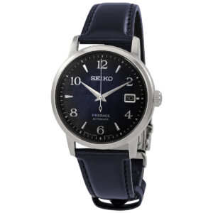 Витрина seiko presage cocktail time automatic blue dial men's watch srpe43
