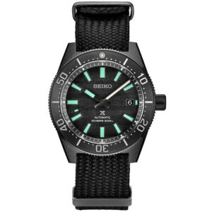 Витрина seiko prospex luxe 62mas automatic black dial men's watch sla067