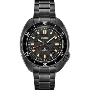 seiko prospex luxe automatic black dial men's watch sla061j1
