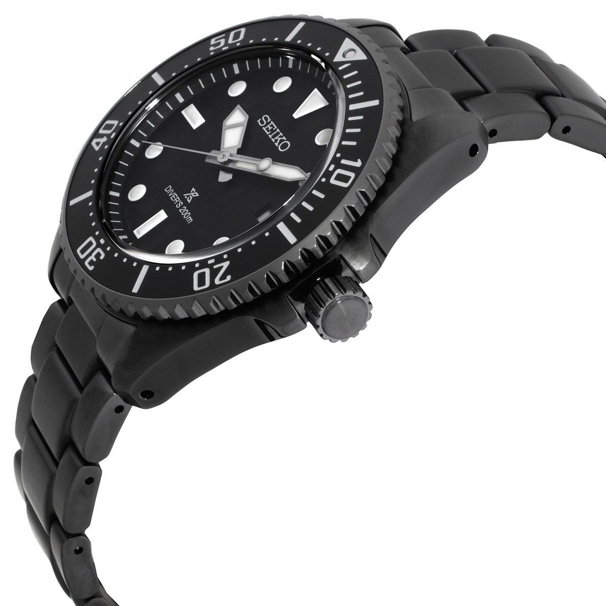 seiko prospex solar black dial men's watch sne599 seiko prospex solar black dial men's watch sne599