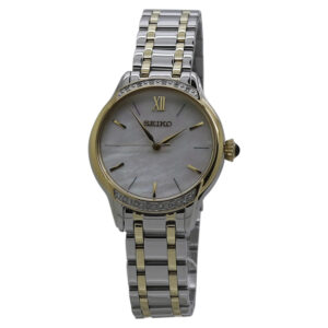 Витрина seiko quartz cream dial ladies watch srz544p1