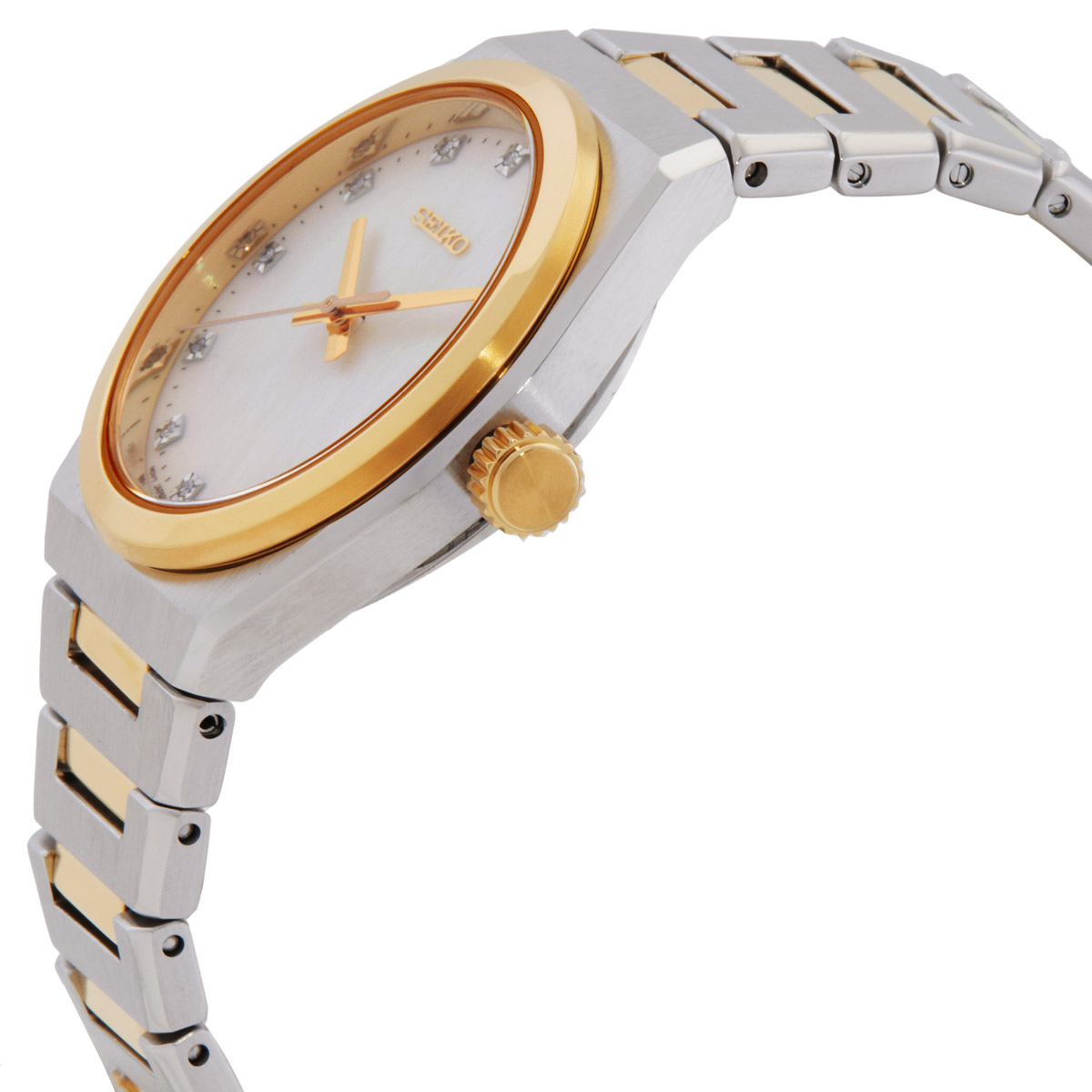 seiko quartz white mother of pearl dial ladies watch sur604p1 seiko quartz white mother of pearl dial ladies watch sur604p1